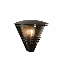 LIVIA outdoor wall light 1 x 60 W E27 black (Lucide)