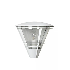 LIVIA Wall light Outdoor 1x60W E27 IP44 White (Lucide)