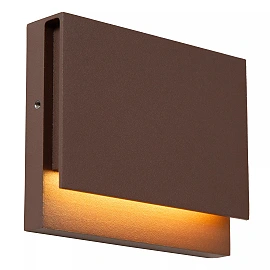 LOMAR outdoor wall light LED 6 W 2700 K rust brown (Lucide)