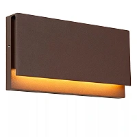 LOMAR outdoor wall light LED 10 W 2700 K rust brown (Lucide)