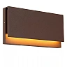 LOMAR āra sienas lampa LED 10 W 2700 K rūsas brūna (Lucide)