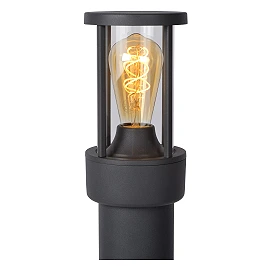 LORI bollard light 1x15W E27 anthracite (Lucide)