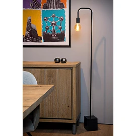 LORIN Floor lamp 1x40W E27 black (Lucide)