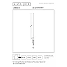 LORNEX outdoor garden spotlight 98 cm LED 6W 3000K IP54 black (Lucide)