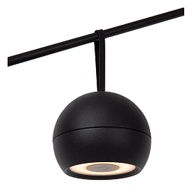 LUNEX rechargeable outdoor wall light LED 1x2W 3000K black (Lucide)