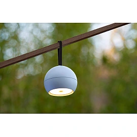 LUNEX rechargeable LED outdoor wall light 1 x 2 W 3000K white (Lucide)