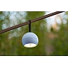 LUNEX rechargeable LED outdoor wall light 1 x 2 W 3000K white (Lucide)