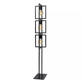 LUUK Floor lamp 3x40W E27 Black (Lucide)