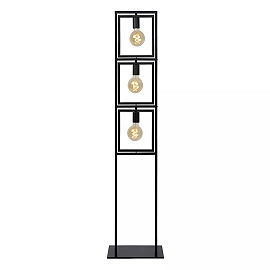 LUUK Floor lamp 3x40W E27 Black (Lucide)