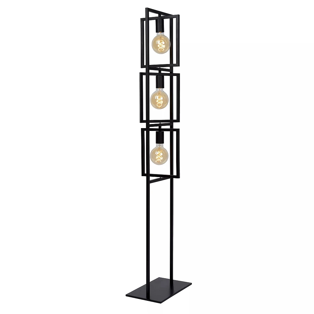 LUUK Floor lamp 3x40W E27 Black (Lucide)