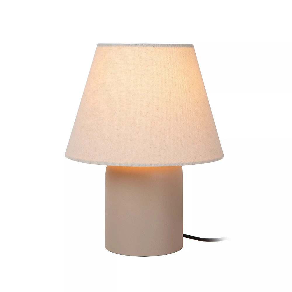 MACIA galda lampa 22x22 cm 1xE14 krēmkrāsas (Lucide)