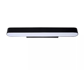 MADELON bathroom LED wall light 9 W 2700K IP44 black (Lucide)
