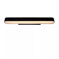 MADELON bathroom LED wall light 9 W 2700K IP44 black (Lucide)
