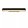 MADELON bathroom LED wall light 9 W 2700K IP44 black (Lucide)