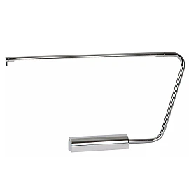 MADISON LED desk lamp 9 W 2700 K chrome/black (Lucide)