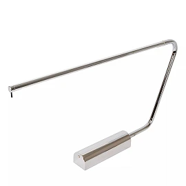 MADISON LED desk lamp 9 W 2700 K chrome/black (Lucide)