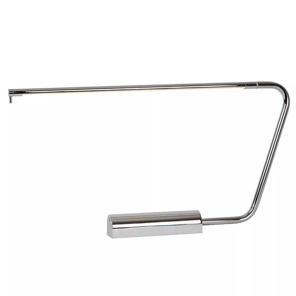 MADISON LED desk lamp 9 W 2700 K chrome/black (Lucide)