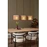 MAGIUS Pendant light 113x32 cm 3xE27 natural (Lucide)