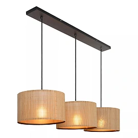 MAGIUS Pendant light 113x32 cm 3xE27 natural (Lucide)