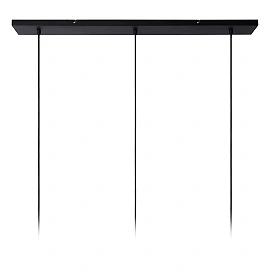 MAGIUS Pendant light 113x32 cm 3xE27 natural (Lucide)