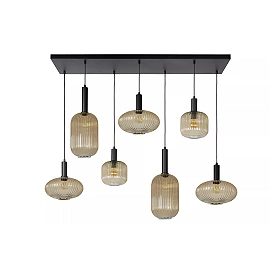 MALOTO Pendant light 7x40W E27 amber (Lucide)