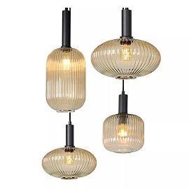 MALOTO Pendant light 7x40W E27 amber (Lucide)