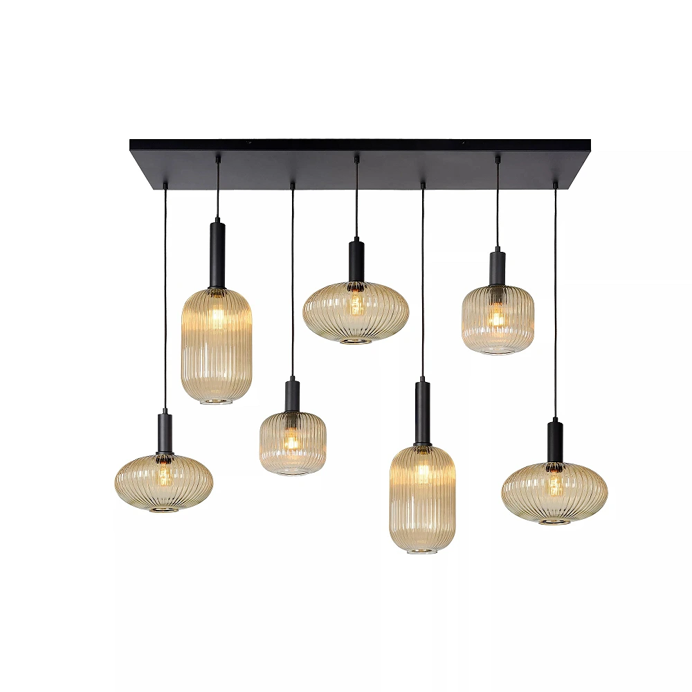 MALOTO Pendant light 7x40W E27 amber (Lucide)