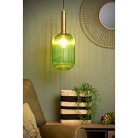MALOTO Pendant light 1x40W E27 green (Lucide)