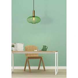 MALOTO Pendant light 1x40W E27 green (Lucide)