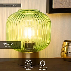 MALOTO Table lamp 1x40W E27 green (Lucide)