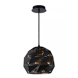 MALUNGA piekaramā lampa Ø25 E27 melna (Lucide)