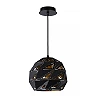 MALUNGA pendant light Ø25 E27 black (Lucide)