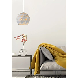 MALUNGA piekaramā lampa Ø25 E27 balta (Lucide)