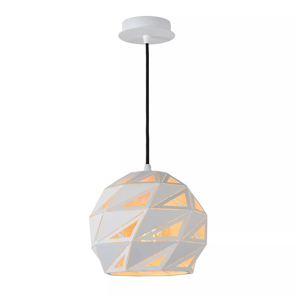 MALUNGA piekaramā lampa Ø25 E27 balta (Lucide)