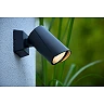MANAL Wall spotlight Indoor/Outdoor 1x13W Integrated LED IP65 Anthracite (Lucide)