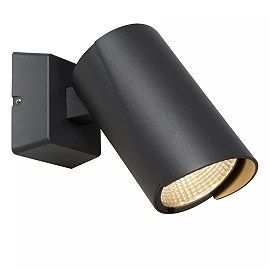 MANAL Wall spotlight Indoor/Outdoor 1x13W Integrated LED IP65 Anthracite (Lucide)