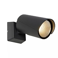 MANAL Wall spotlight Indoor/Outdoor 1x13W Integrated LED IP65 Anthracite (Lucide)