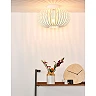 MANUELA Flush ceiling light Ø39.5 1xE27 60W White (Lucide)