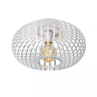 Griestu lampa MANUELA Ø39.5 1xE27 60W balta (Lucide)