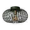 MANUELA Flush ceiling light Ø39.5 1xE27 60W Green (Lucide)