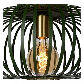 Griestu lampa MANUELA Ø39.5 1xE27 60W zaļa (Lucide)