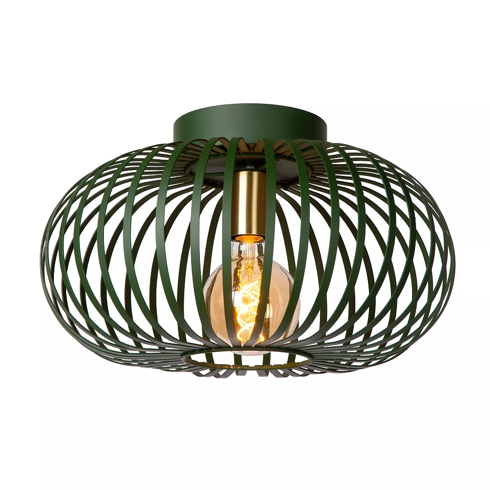 Griestu lampa MANUELA Ø39.5 1xE27 60W zaļa (Lucide)