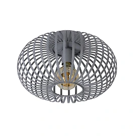 Griestu lampa MANUELA Ø39.5 1xE27 60W pelēka (Lucide)