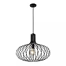 MANUELA pendant light Ø 50 cm 1xE27 Black (Lucide)