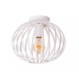 MANUELA griestu lampa 1 x 60 W E27 balta (Lucide)