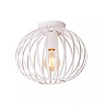 MANUELA flush ceiling light 1 x 60 W E27 white (Lucide)