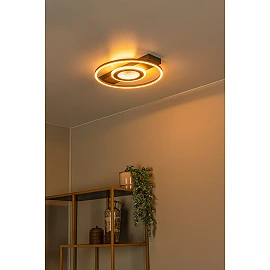 MARCIA LED 3 StepDim ceiling light 32 W 2700K black (Lucide)