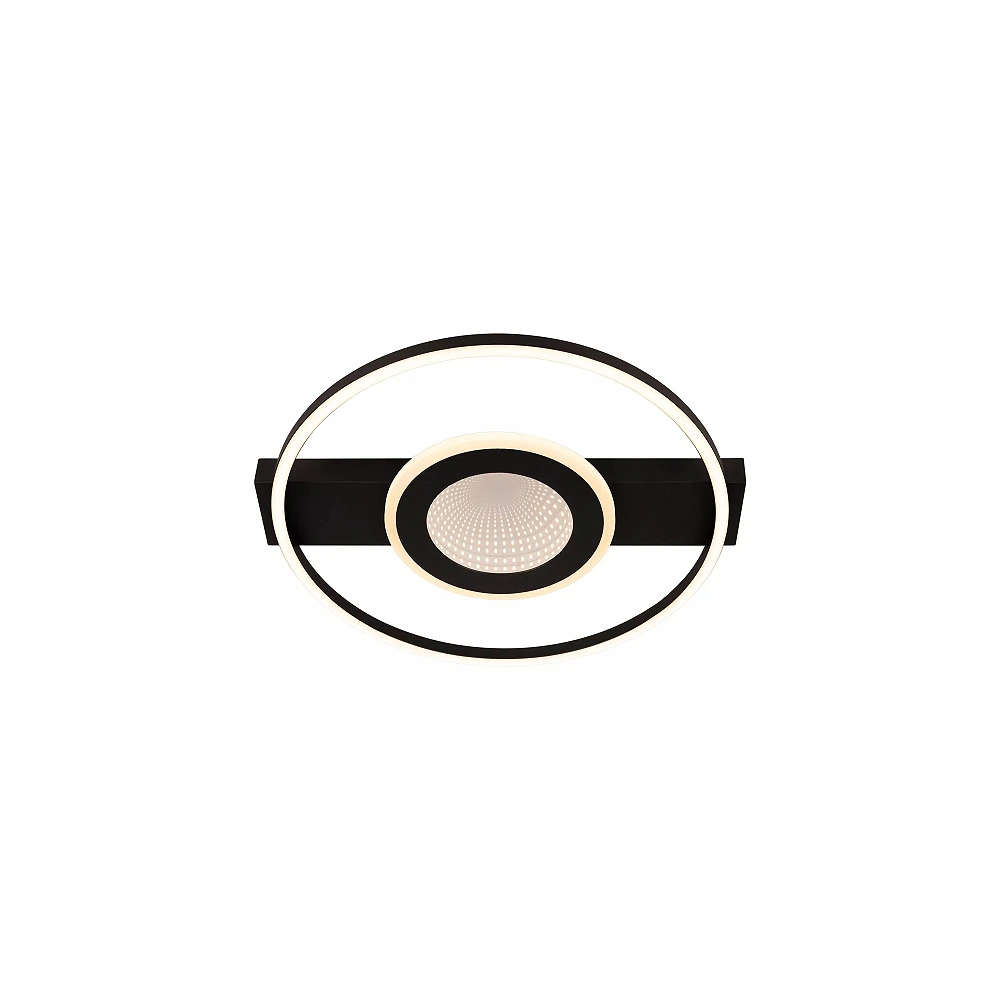MARCIA LED 3 StepDim ceiling light 32 W 2700K black (Lucide)