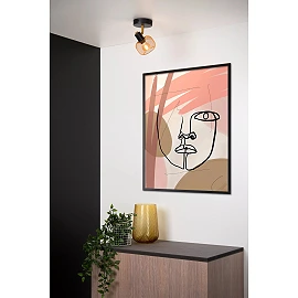 MAREN Ceiling spotlight 1xE14 matt gold / brass (Lucide)