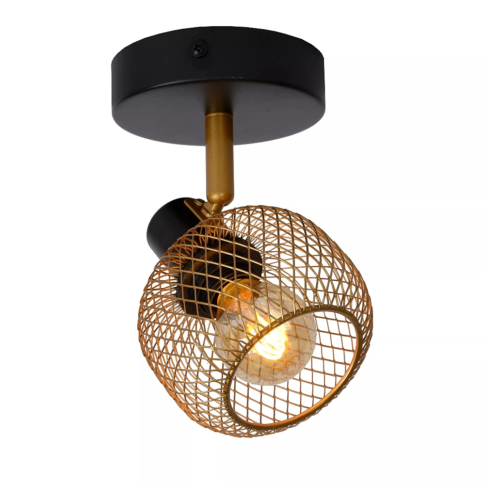 MAREN Ceiling spotlight 1xE14 matt gold / brass (Lucide)
